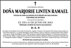 Marjorie Linten Ramael